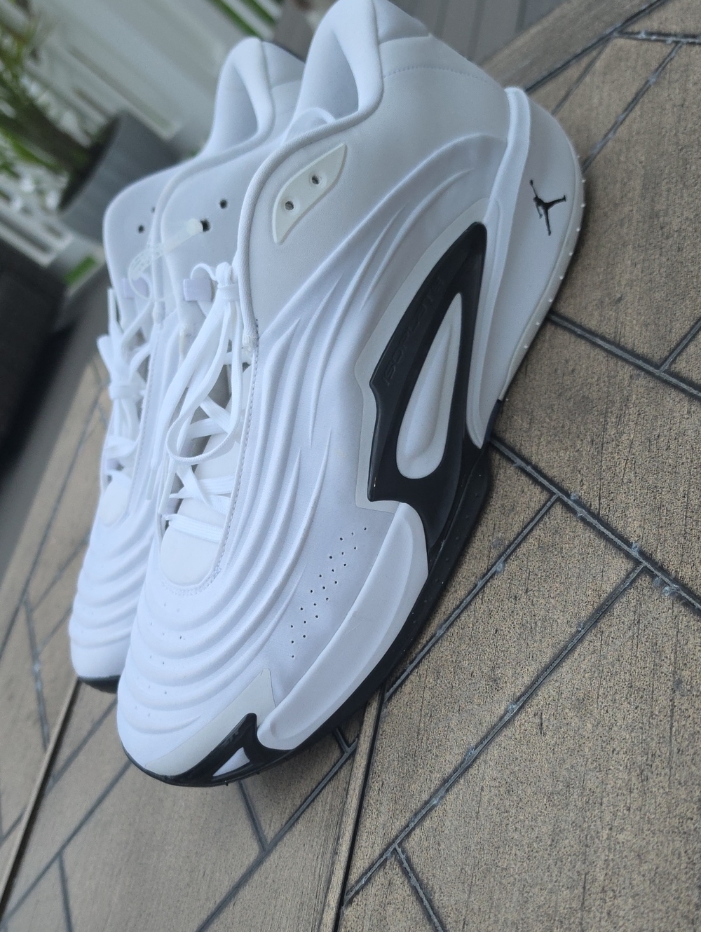 Air Jordan Luka 3 Tb White Black Size 18